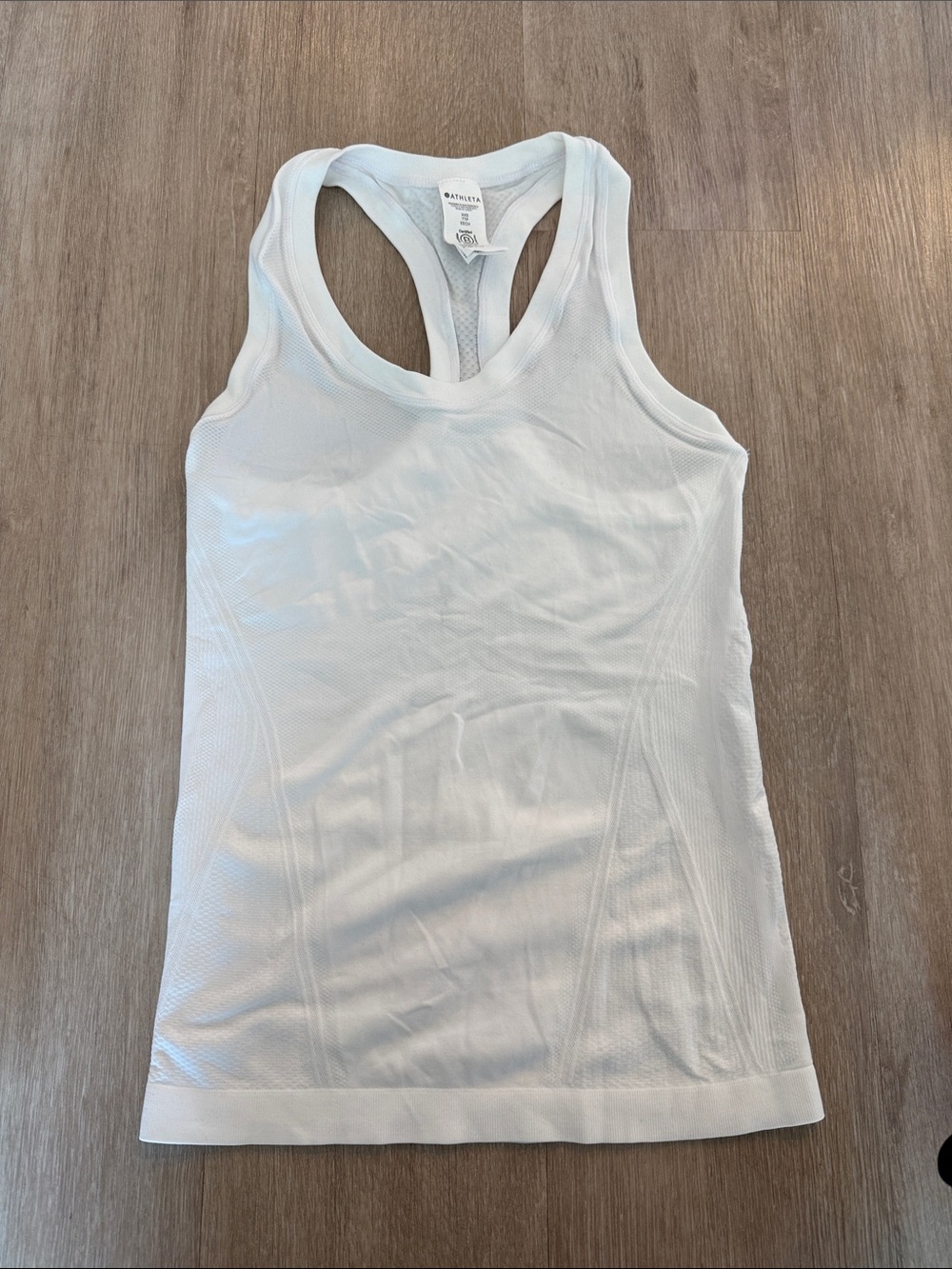 Athleta White Momentum Tank Top XXS